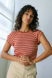 Redwood Peach Slinky Baby Tee