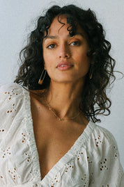 Gold Spiral Necklace