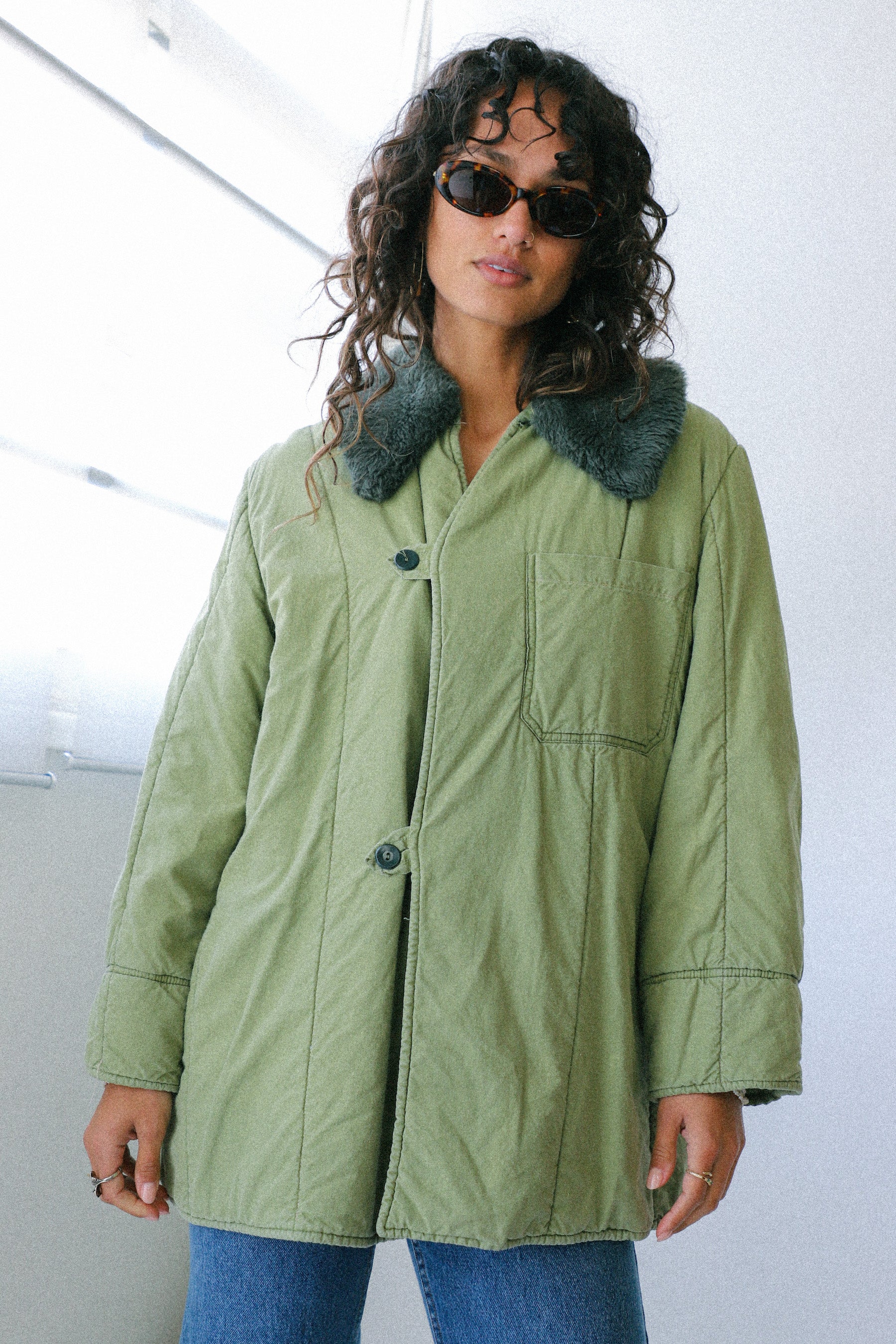 Green Army Jacket