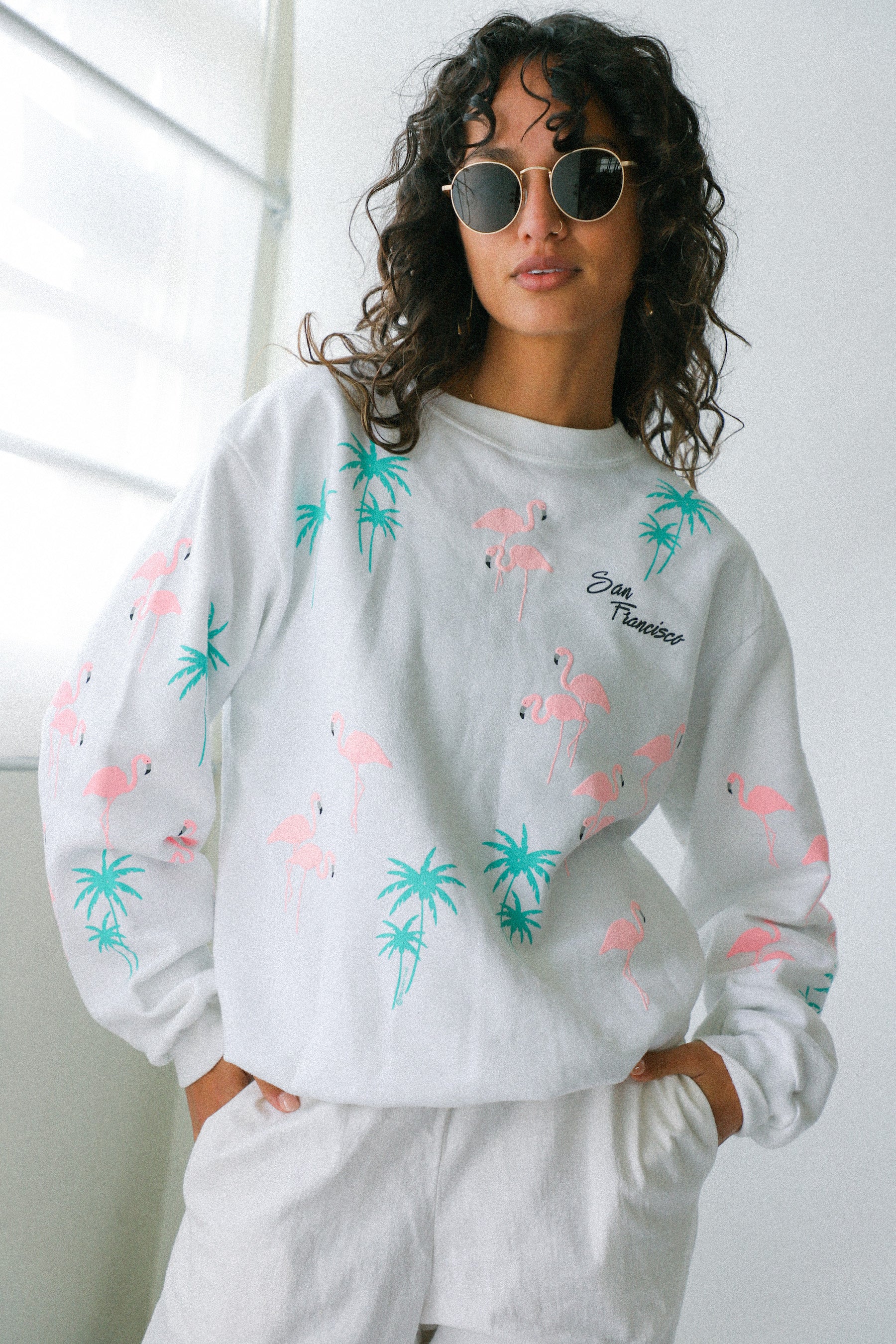 San Francisco Flamingo Sweatshirt