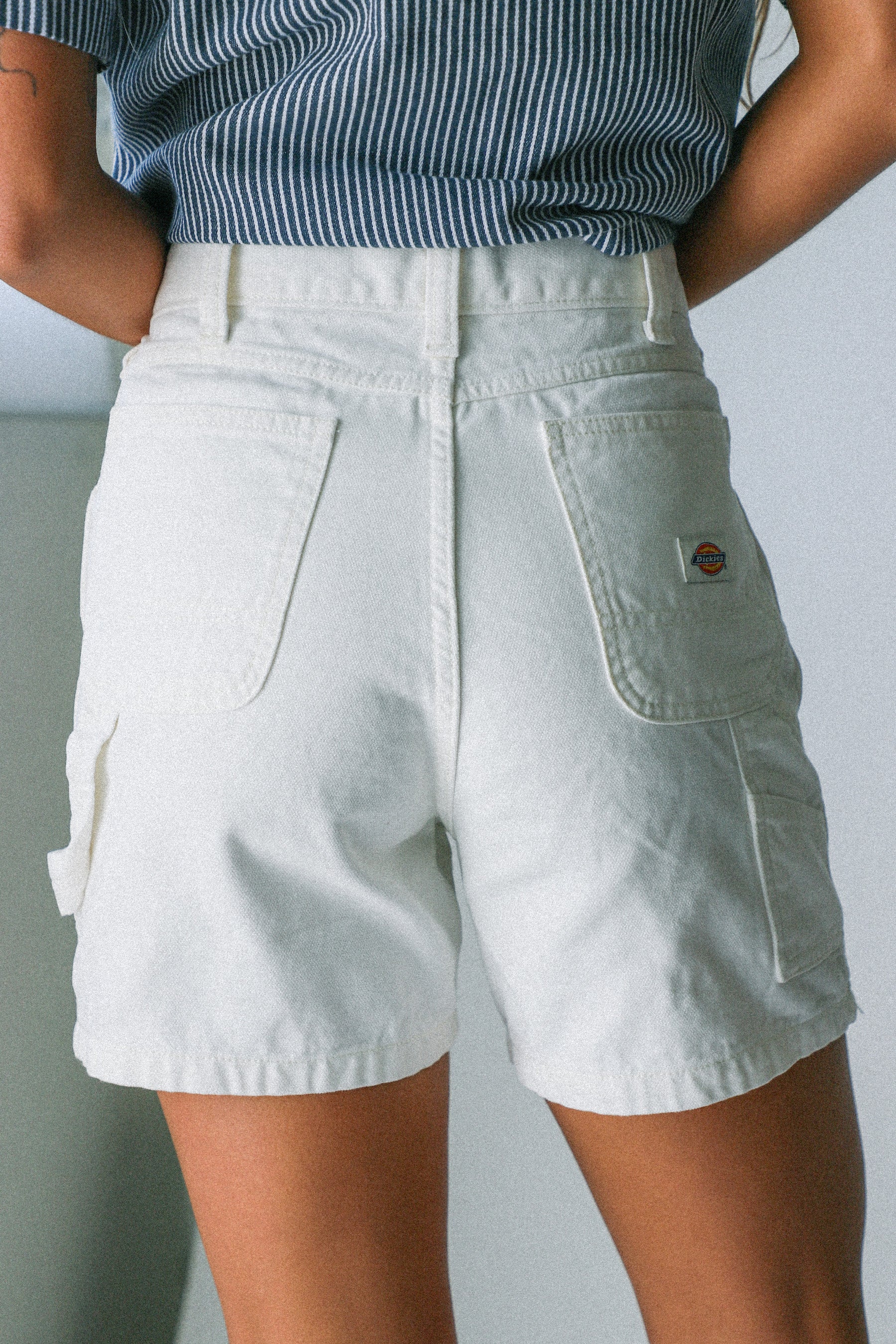 Stonewashed Cloud Canvas Short