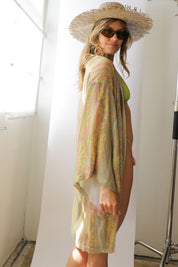 Golden Siren Hitchhiker Kimono