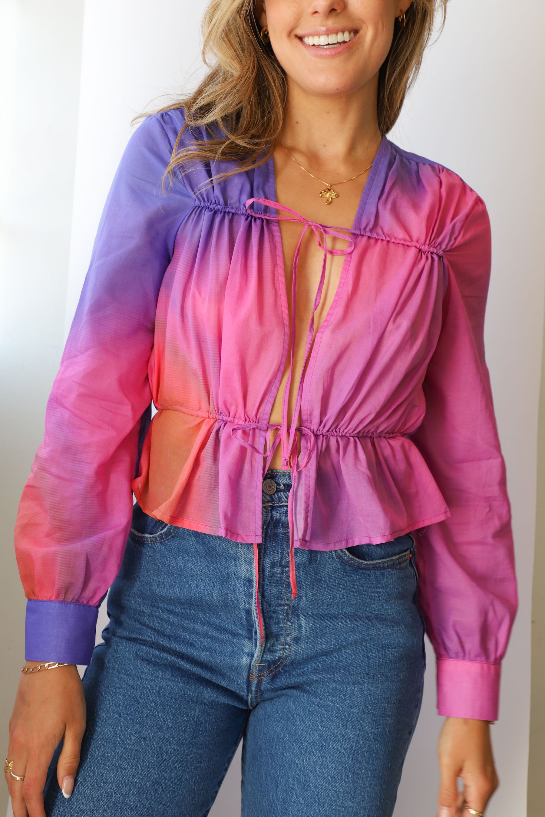 Light Lilac Steina Top