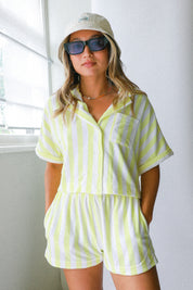 Dust Yellow Sawyer Short