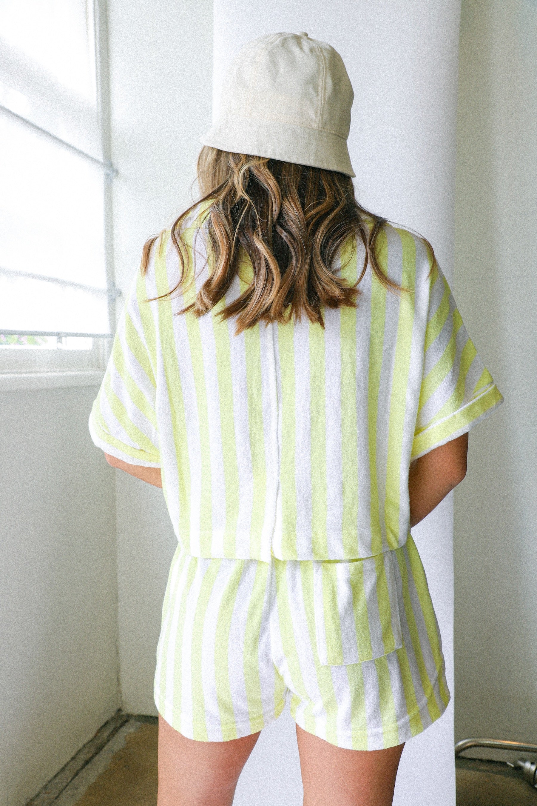 Dust Yellow Beach Night Top