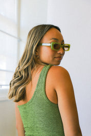 Metallic Moss Nancy One Piece