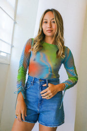 Light Green Shigeko Top