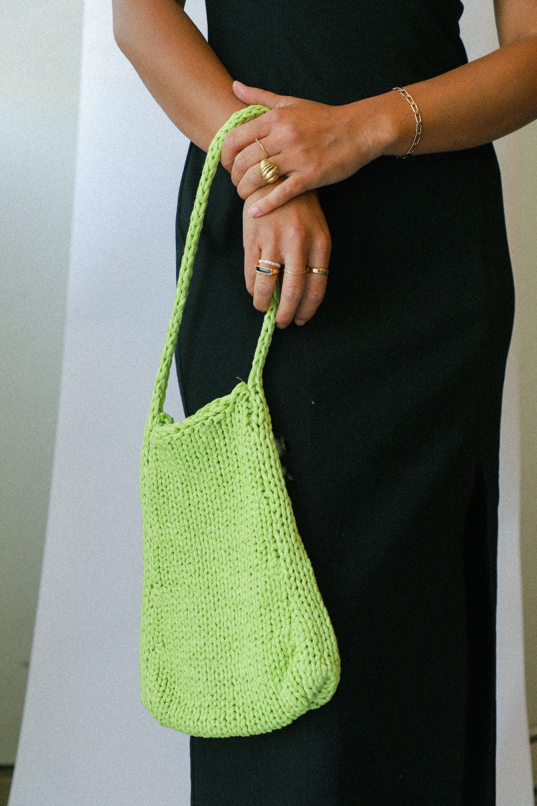 Pastel Lime Lucio Bag