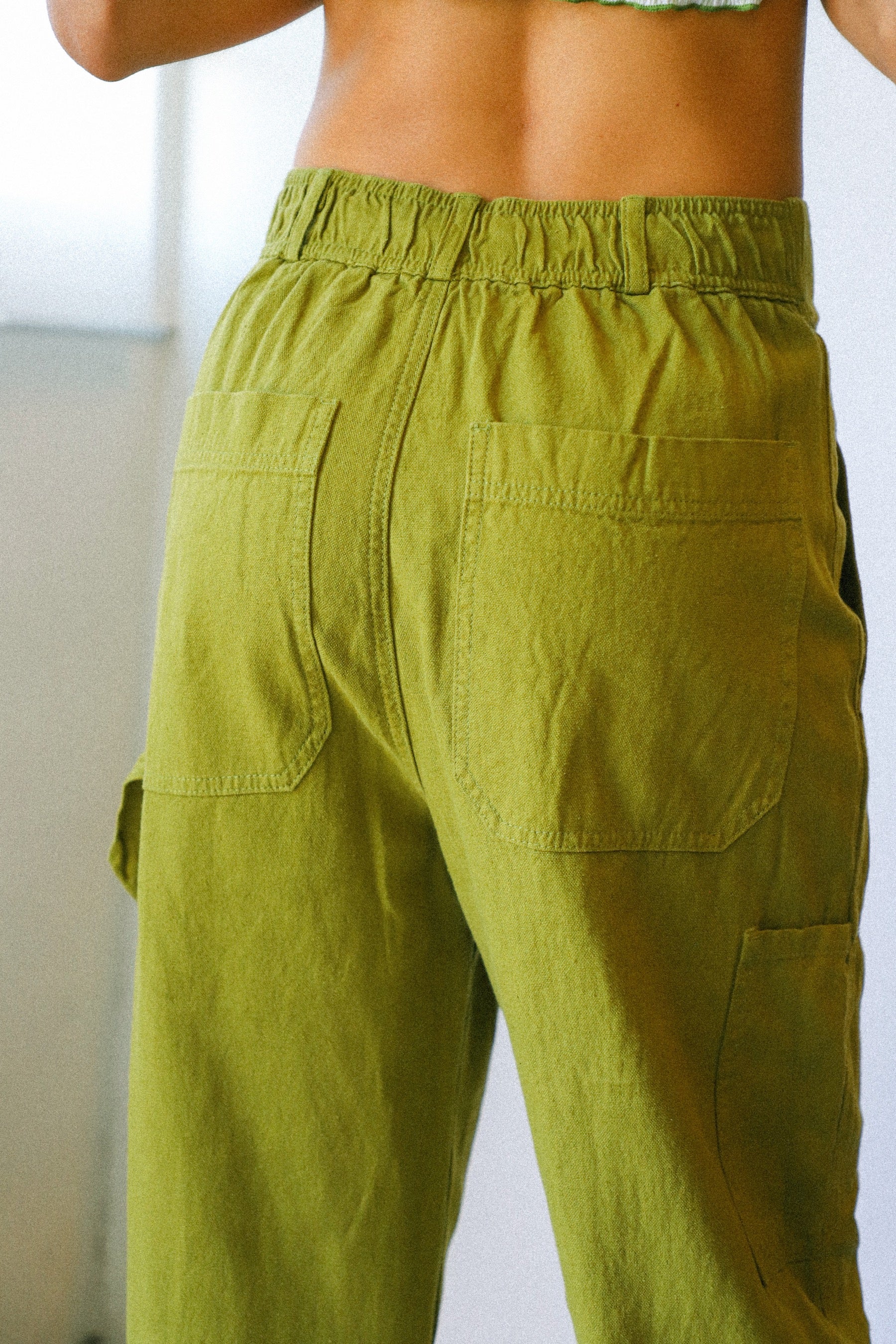 Pistachio Hemp Painter Pant