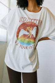 Led Zeppelin Tour 1975 O/S Tee