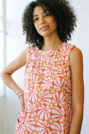 Rust Poppy Smock