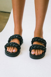 Black Maisy Sandal
