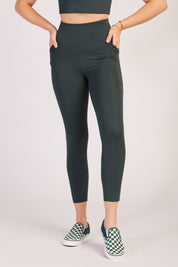 23 3/4" Moss High Rise Pocket Legging
