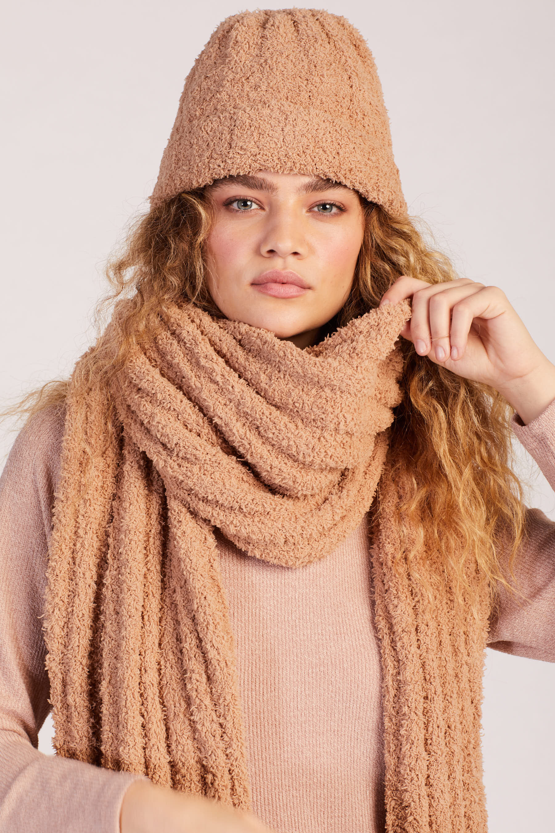 Taupe Cloud Beanie