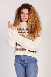 Snowy Forrest Alpine Pullover