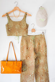 Kiwi Green Monica Pant