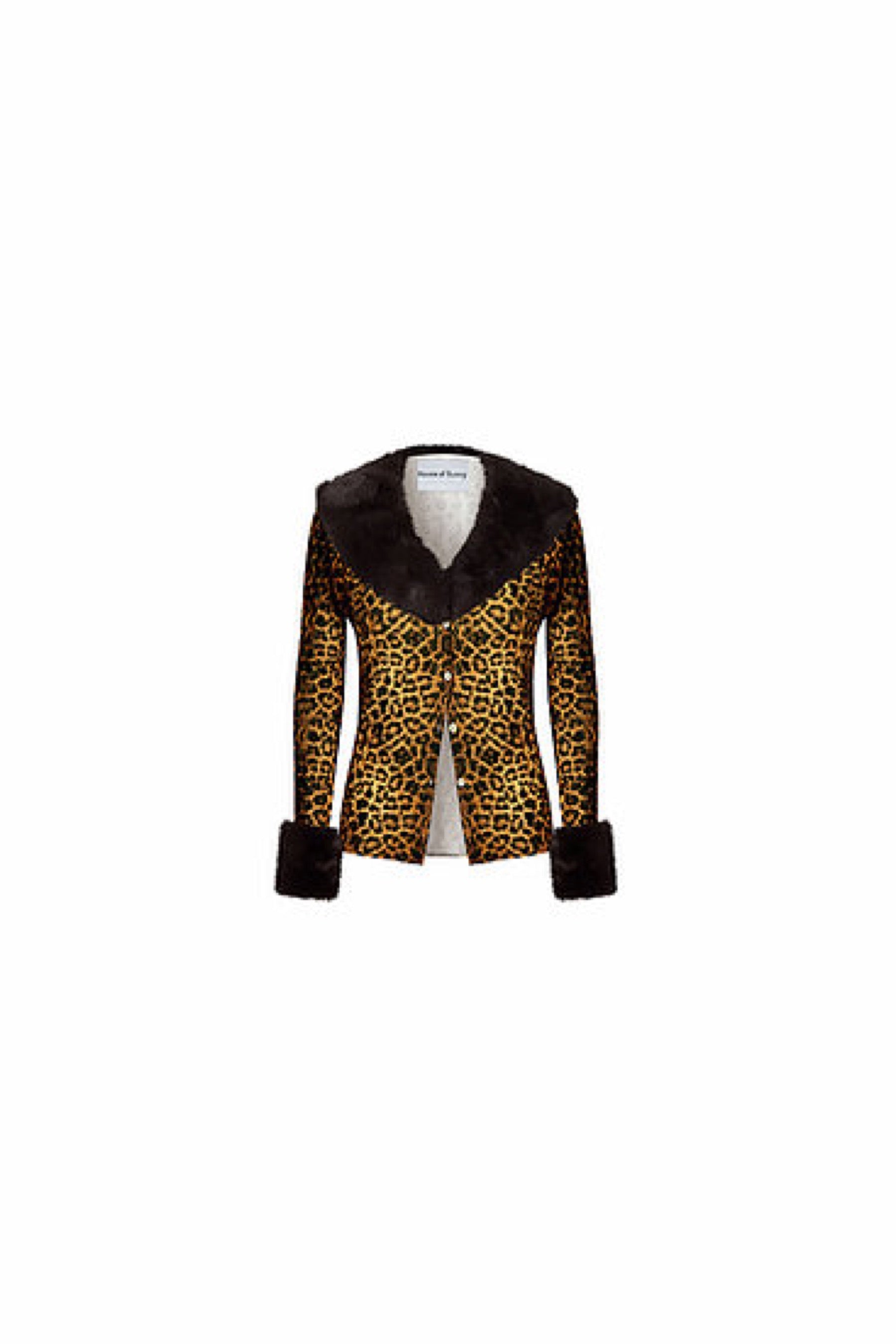 Leopard Jungle Peggy Cardigan
