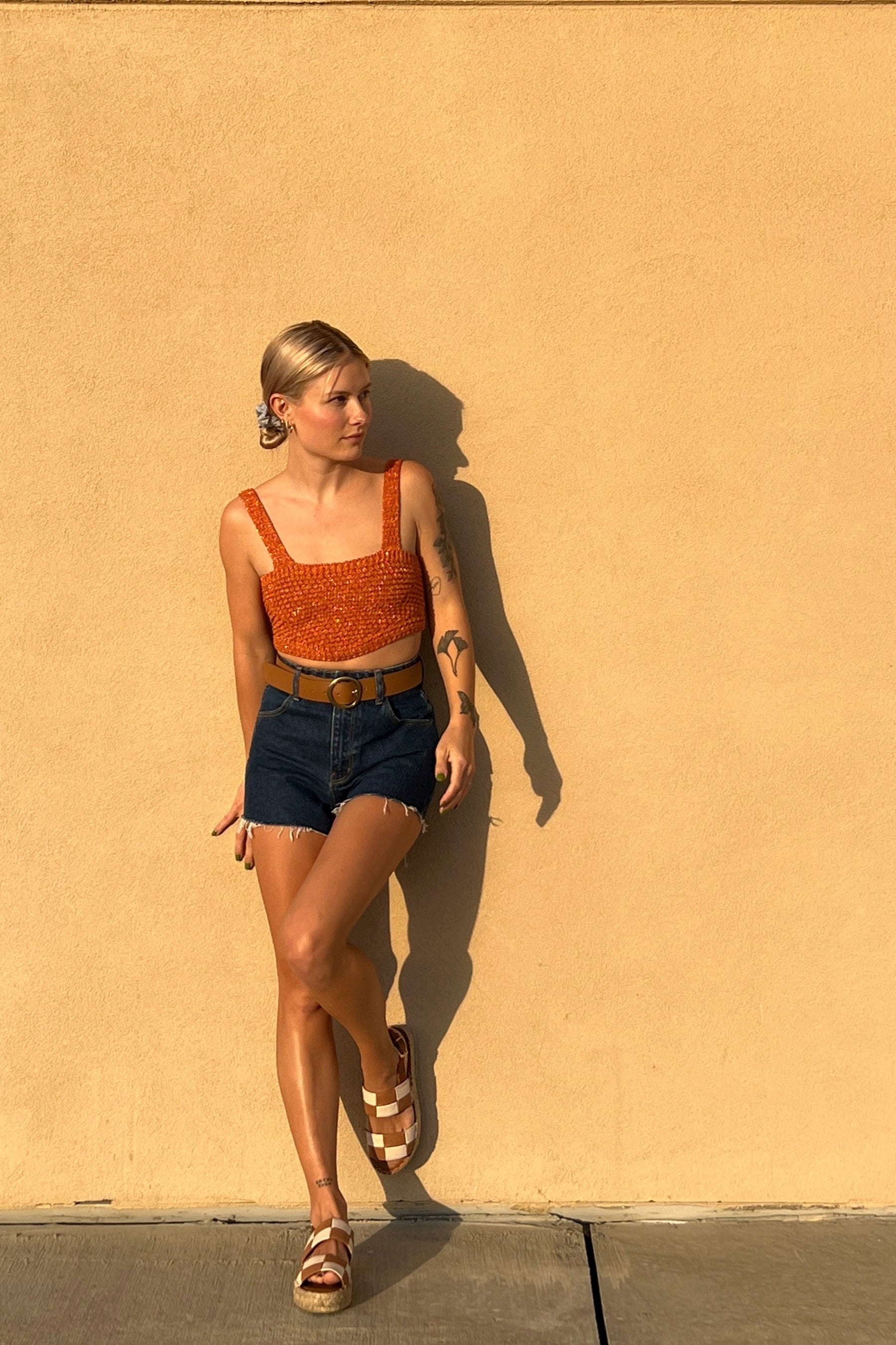 Camel + Ivory Scacchi Espadrille