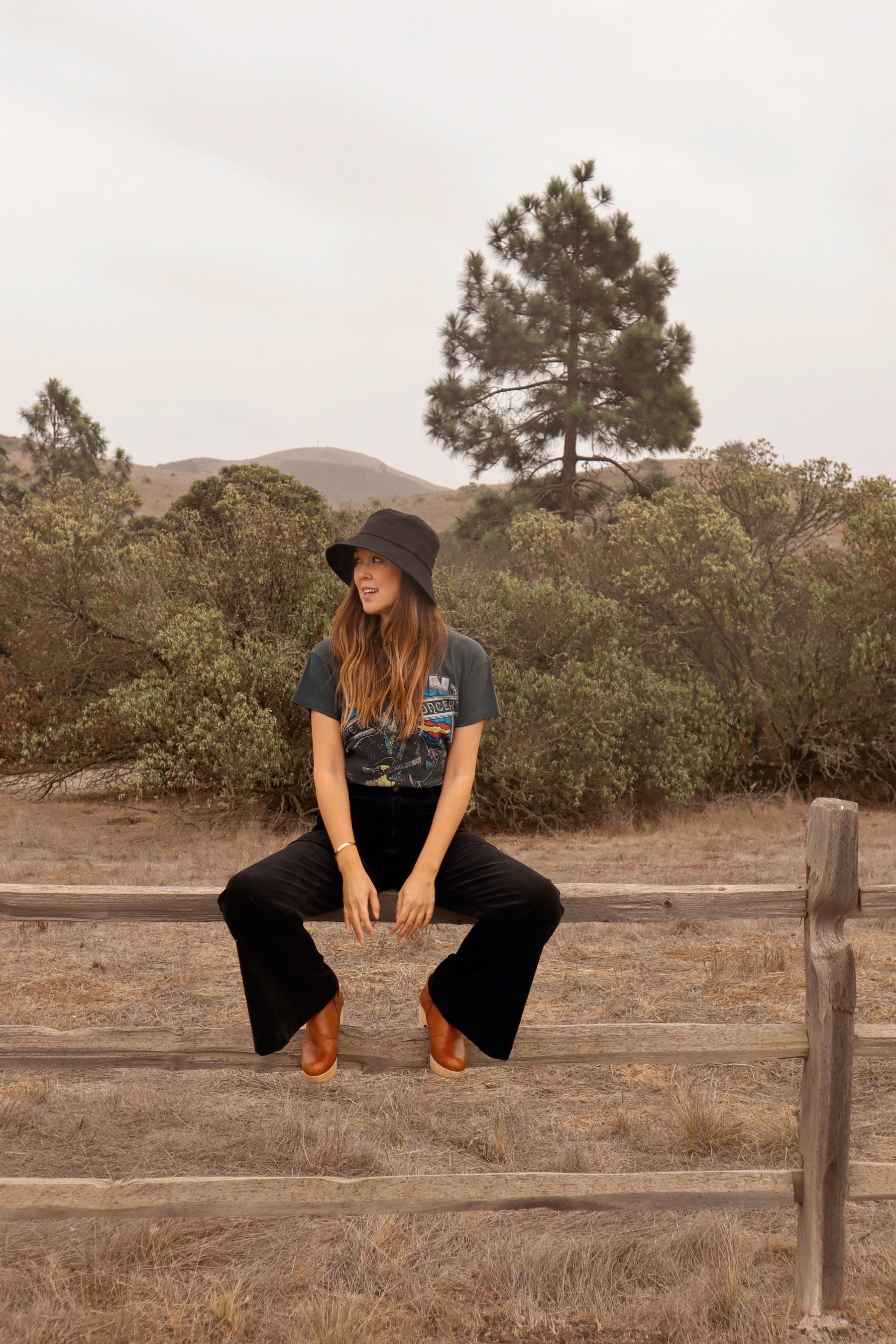 Vintage Black Bob Dylan Live In Concert Tee