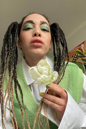 Palm Green Suburban Sweater