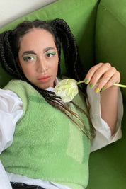 Palm Green Suburban Sweater