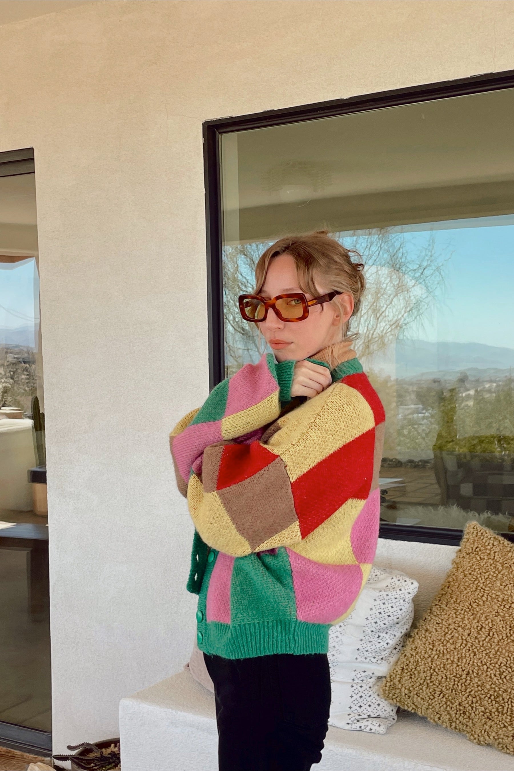 Disco Check Lauda Cardigan