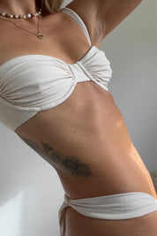 Cream Bare Bottom