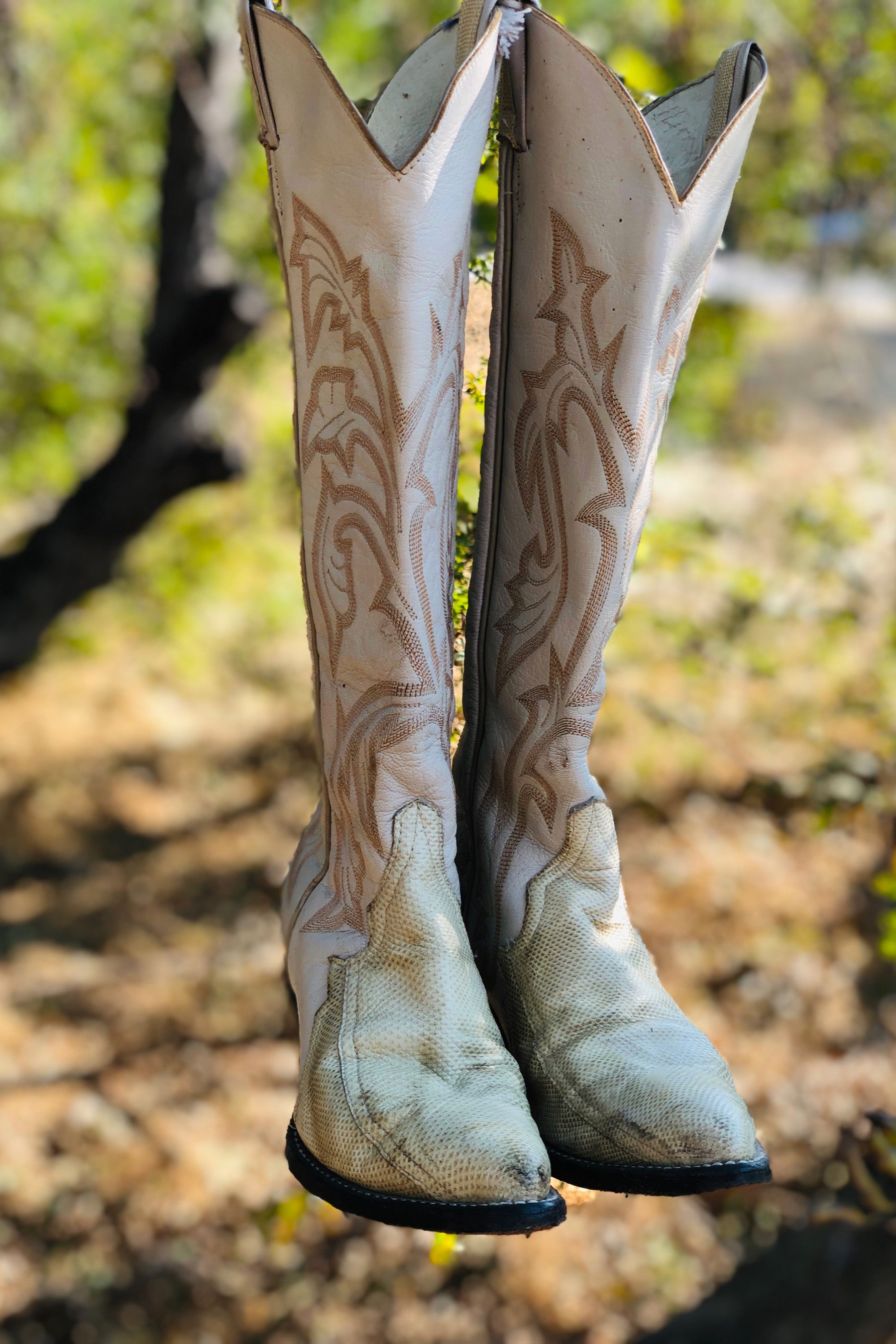 Creme Flatlands Boot