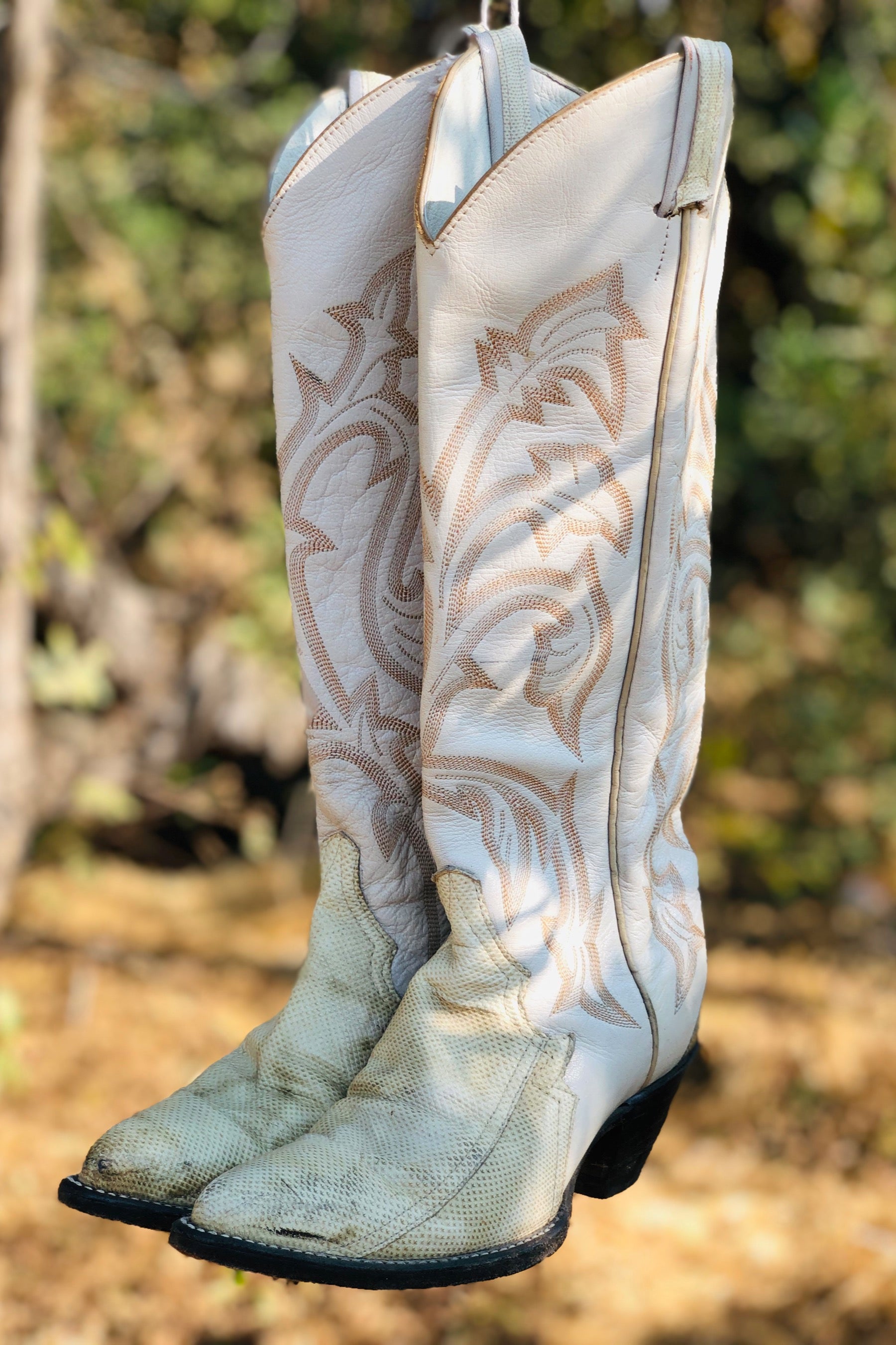 Creme Flatlands Boot