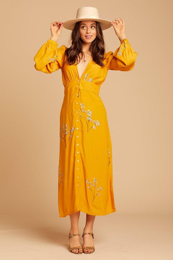 Blossom Elliot Midi Dress