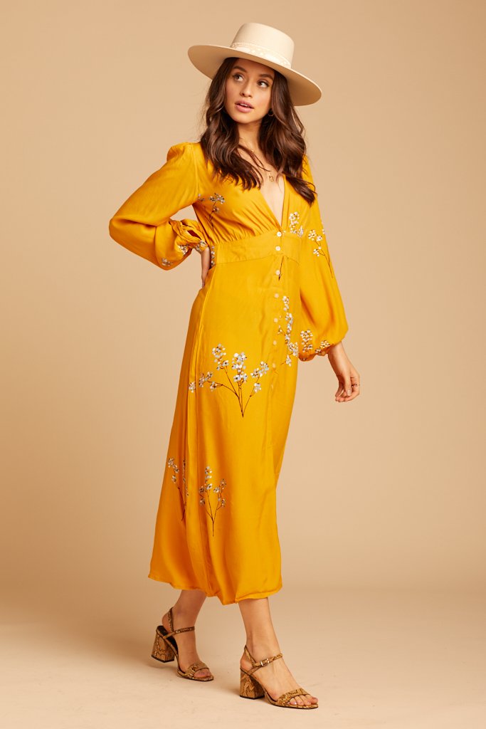 Blossom Elliot Midi Dress