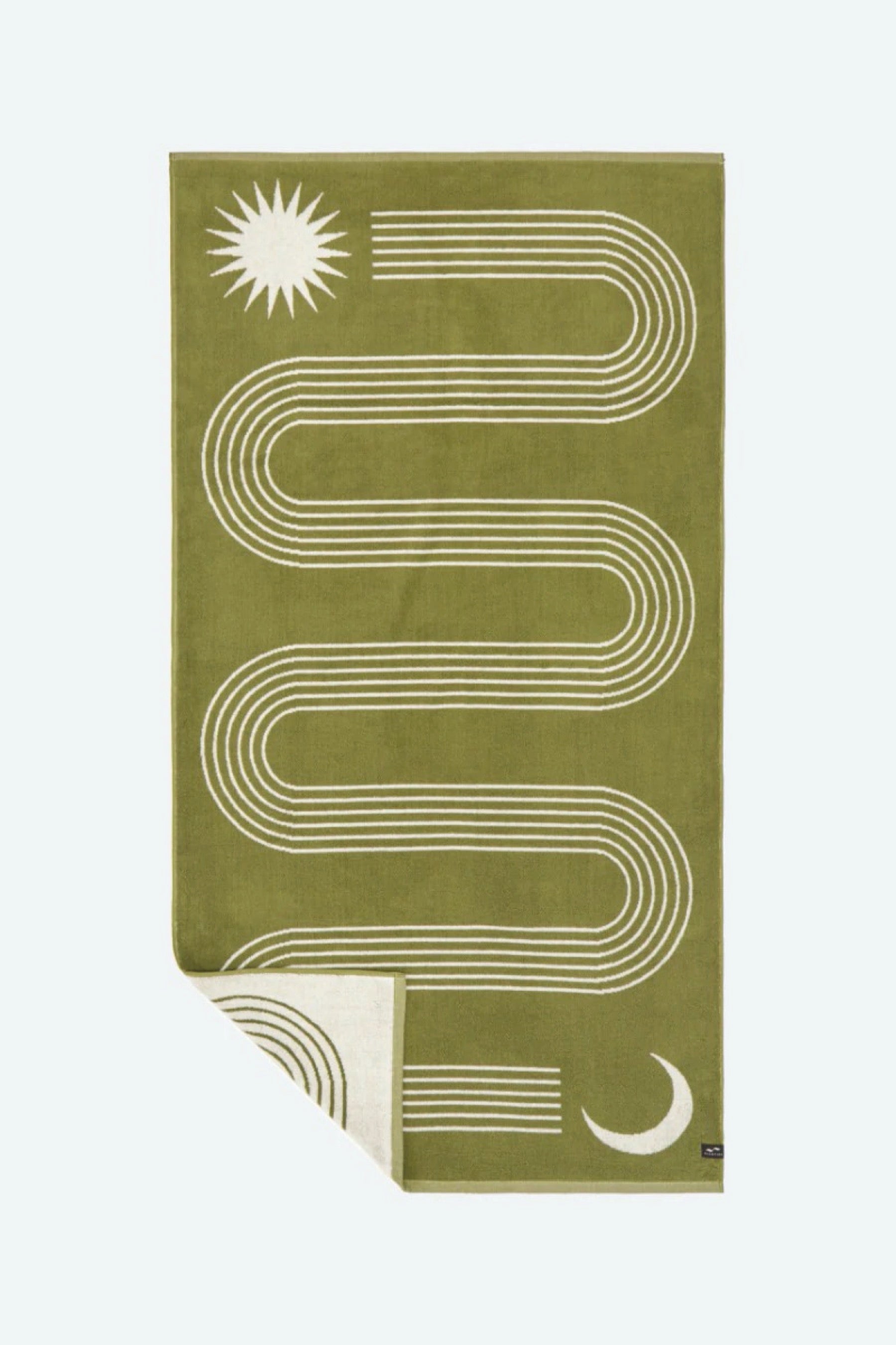 Olive Real Fun Bath Towel