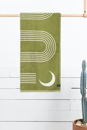 Olive Real Fun Bath Towel