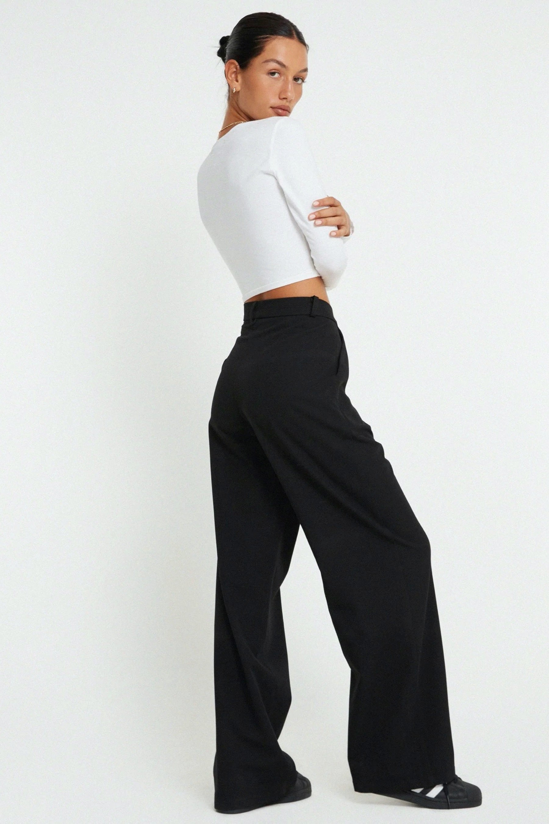 Black Abba Trouser
