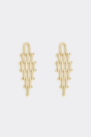 Gold Reznor Earrings