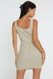 Beige Rosati Dress