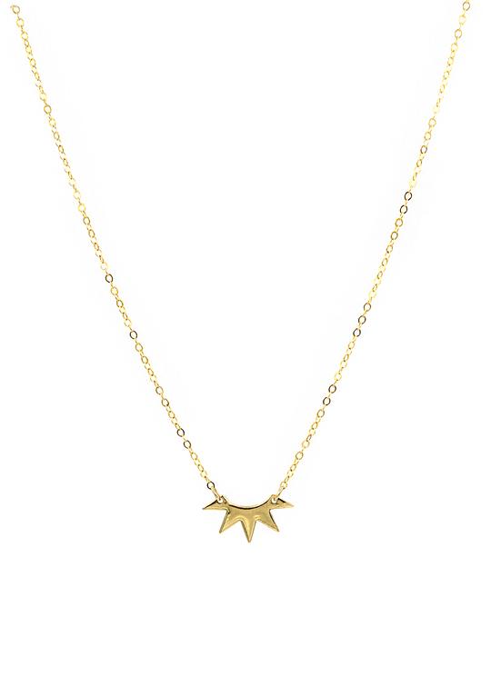 Gold Ray Necklace