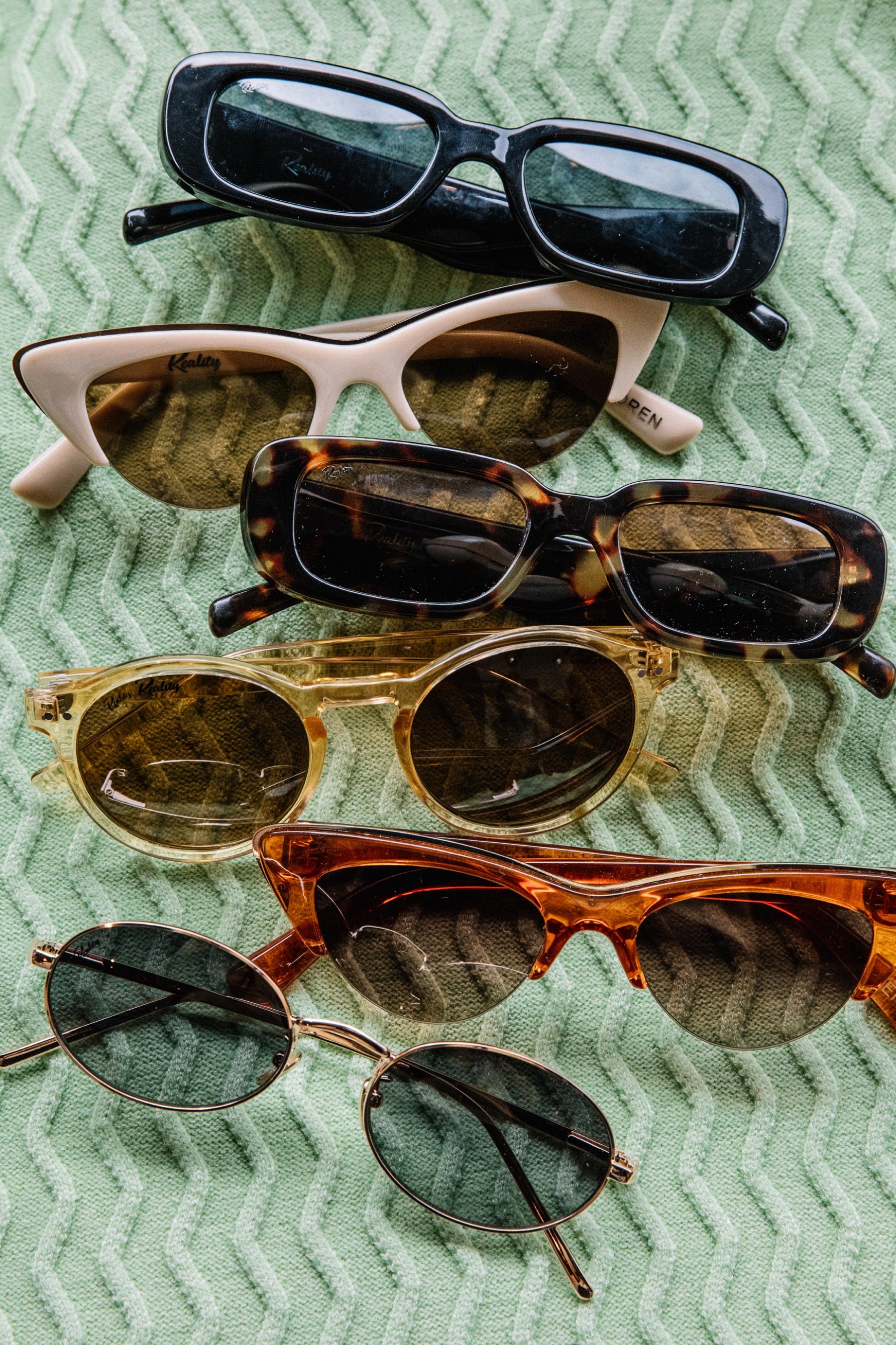 Green Helsinki Sunglasses