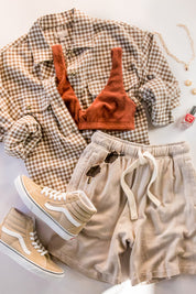 Toffee Bowery Flannel