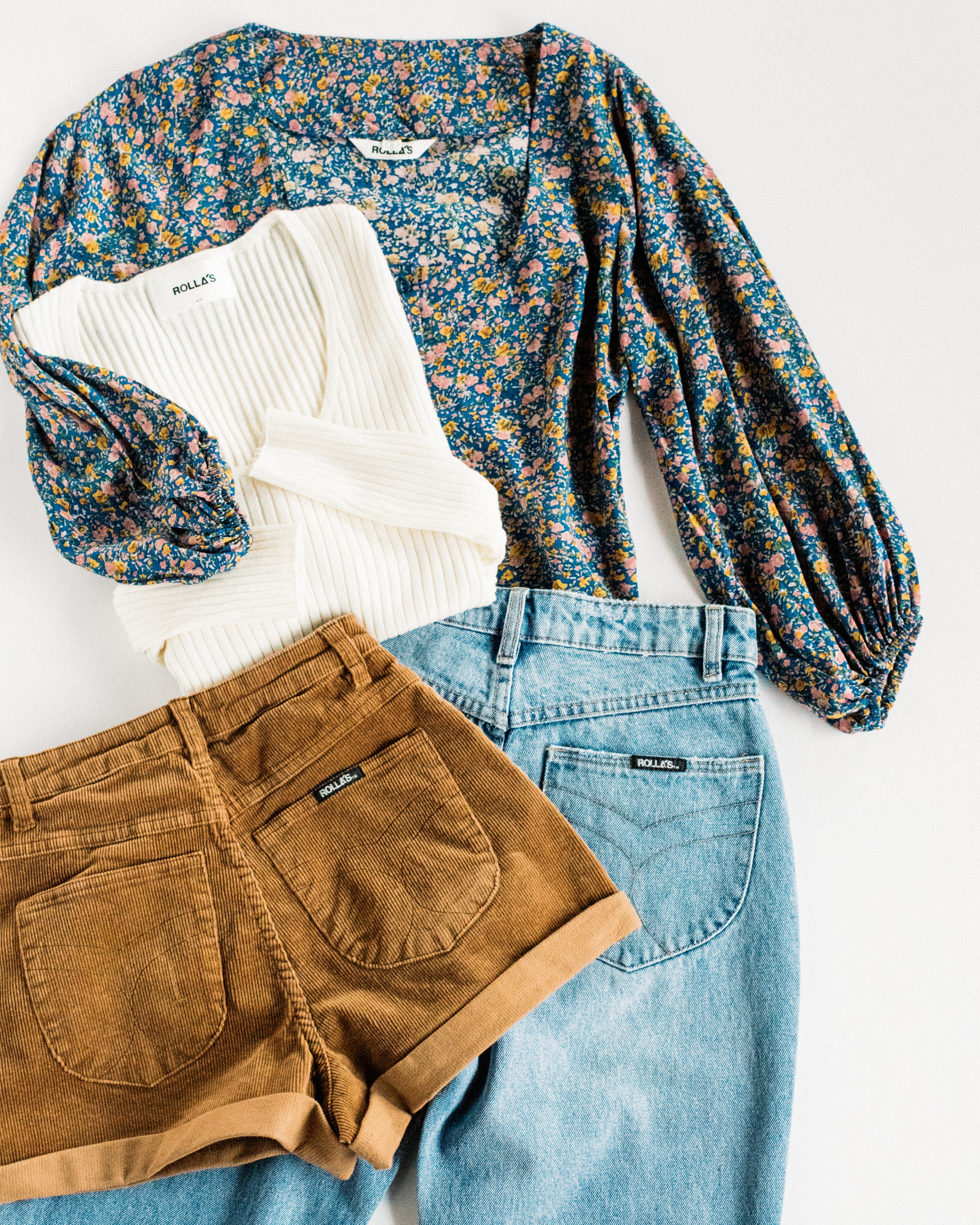 Tan Cord Dusters Shorts