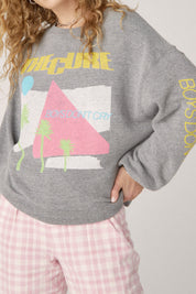 The Cure Boys Don't Cry Oversized Sweatshirt