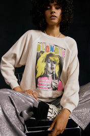 Blondie Show Time Raglan Crew