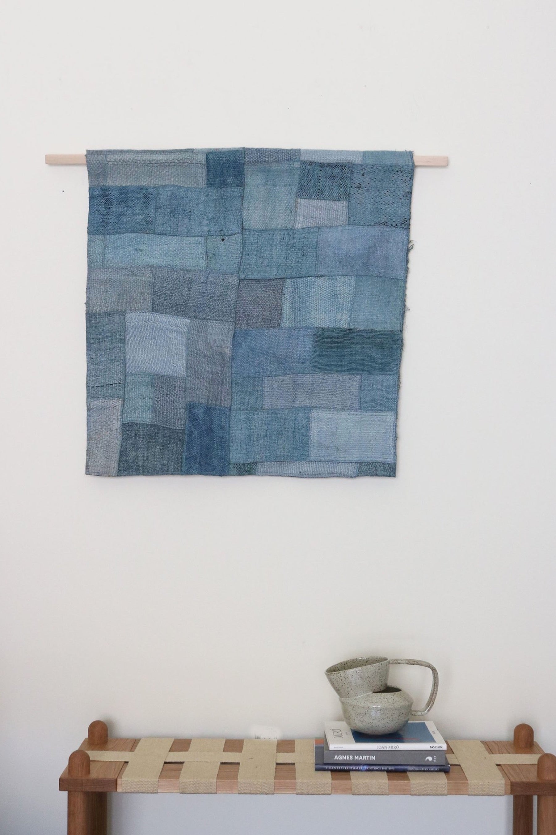 Mini Indigo Segment Tapestry