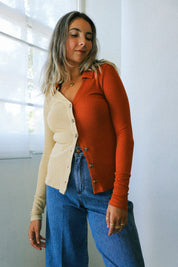 Rust + Sand Presley Top