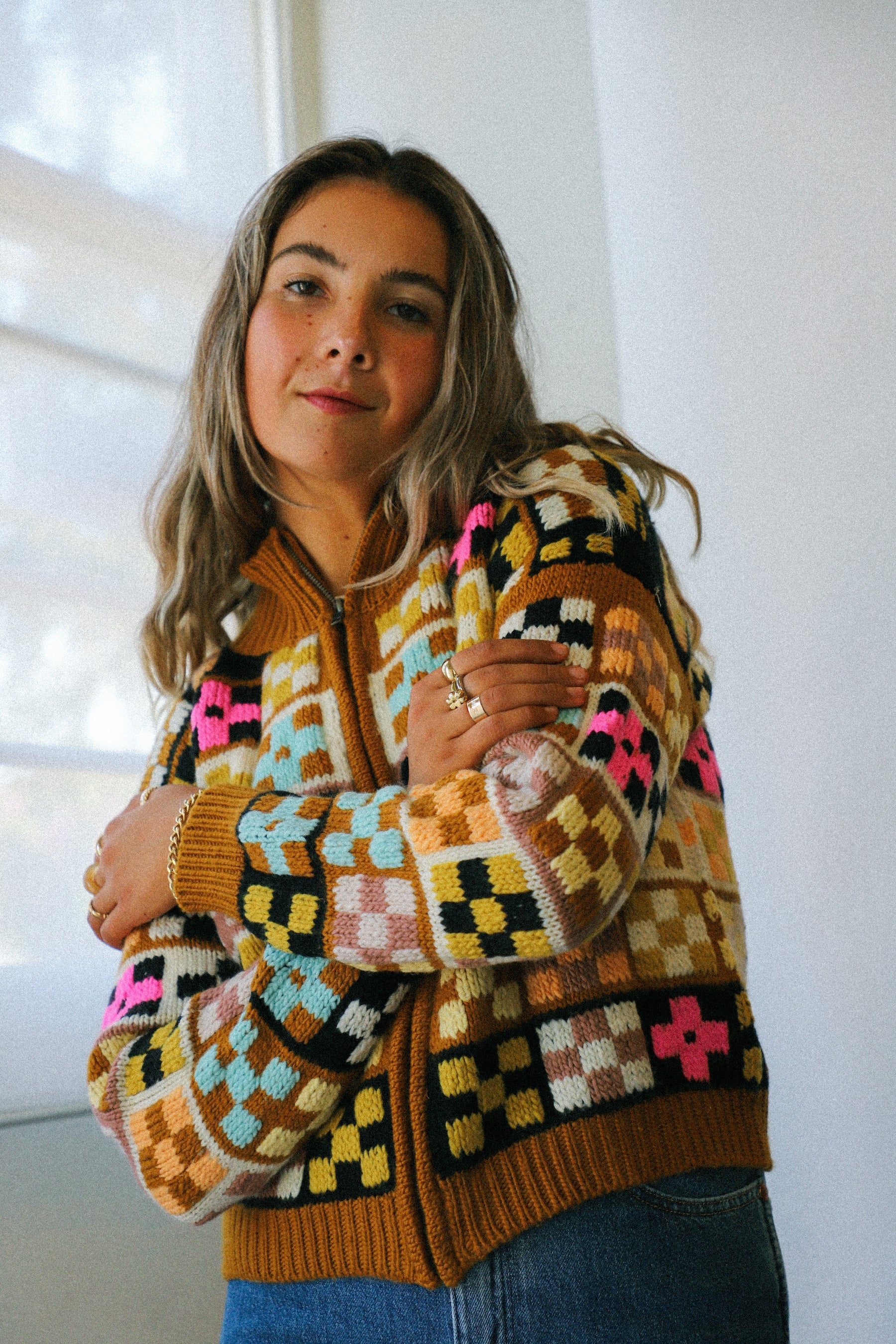 Eleonor Handknit Cardigan