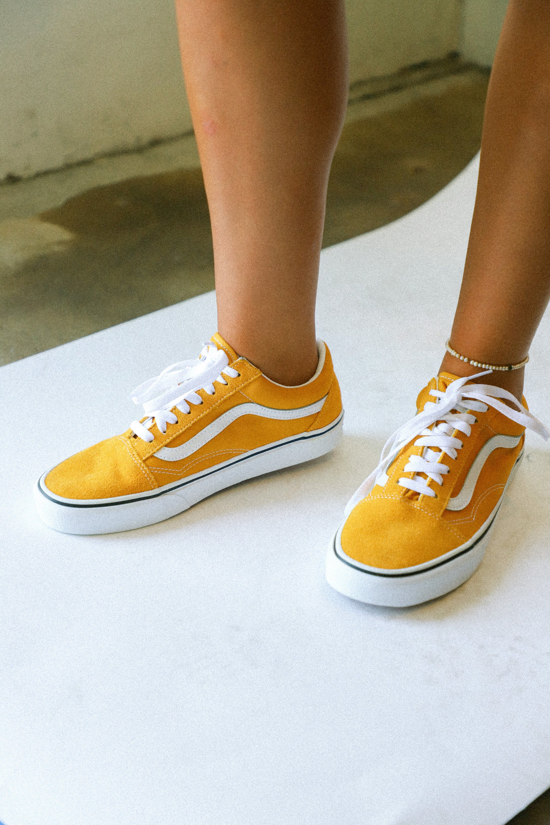 Golden Yellow Old Skool