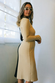 Black + Sand Evan Dress