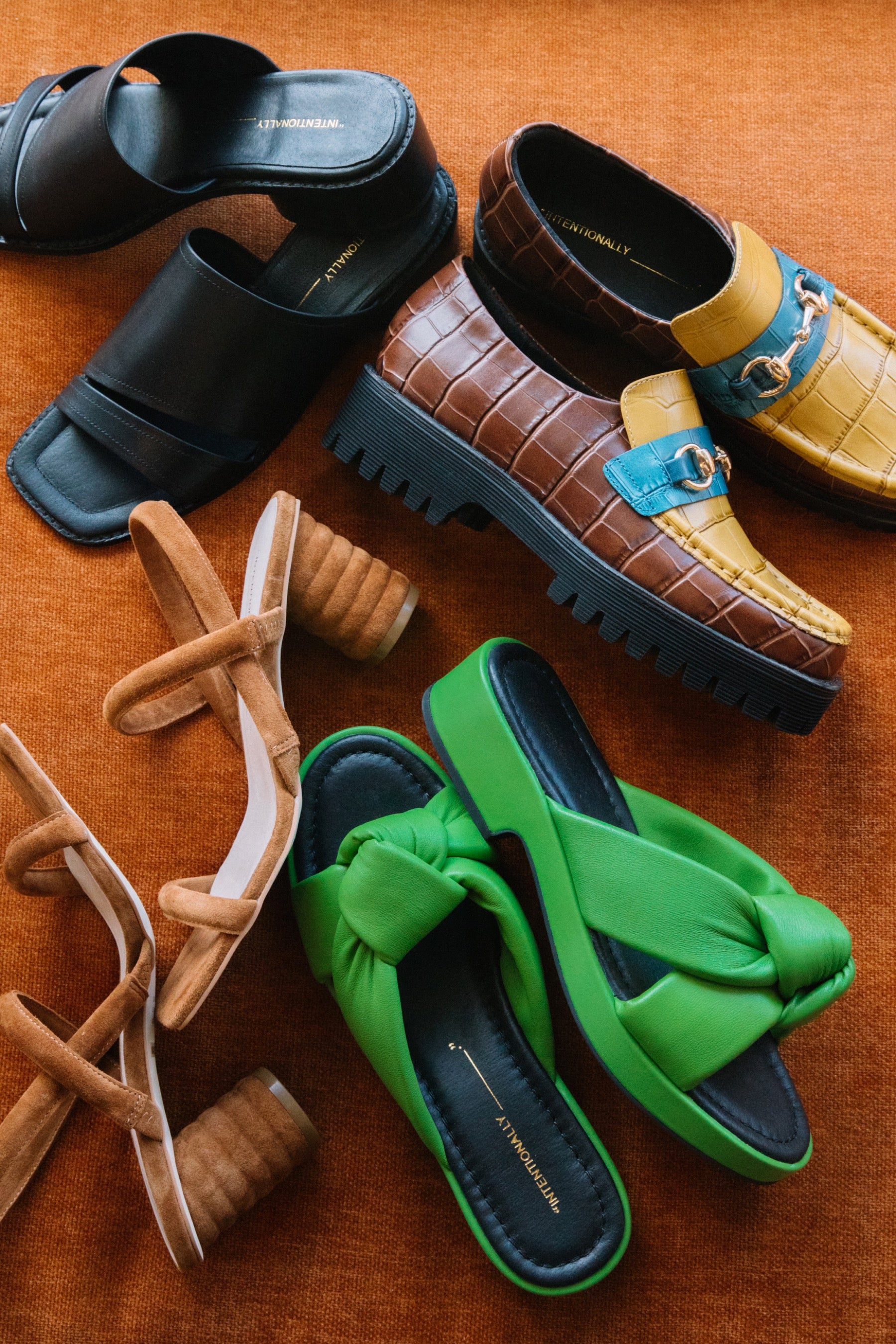 Black Barbara Sandal