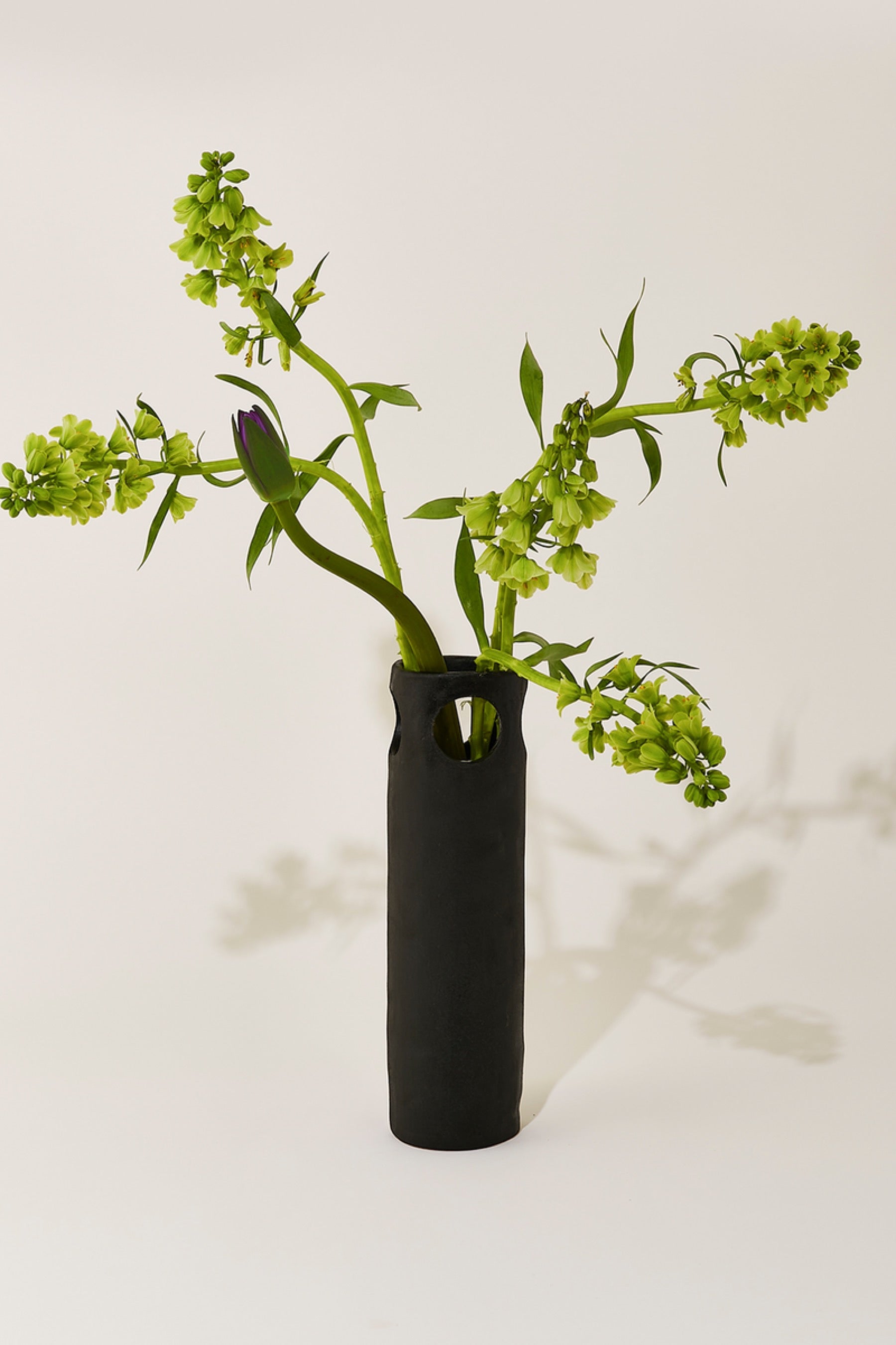 Large Black Cenote Vase