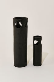 Large Black Cenote Vase